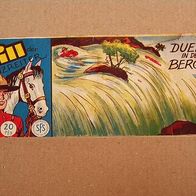 Bill der Grenzreiter - Nr.4 "Duell in den Bergen" Erstaufl. Lehning 1959 - Z 2-