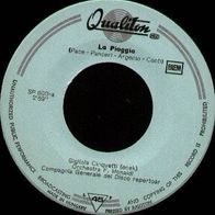Gigliola Cinquetti - La Pioggia / Zero in Amore 45 single 7" 1969 Ungarn Qualiton