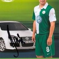 AK Daniel Baier VfL Wolfsburg 07-10 Teutonia Obernau Mainaschaff 1860 München