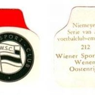 Wappen Emblem Wiener Sport-Club Österreich Zigaretten-Bild Niemeyer Wr. WSC WSK