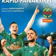 Fanartikel-Katalog SK Rapid Wien 2011 Fans Fan Ultras Fan Österreich Fußball Fanszene