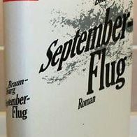 Septemberflug, September-Flug, Rudolf Braunburg, Roman