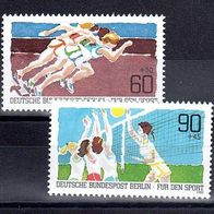 Berlin 1982 Mi. 664 - 665 * * Sporthilfe Zuschlagsmarken Postfrisch (1596)