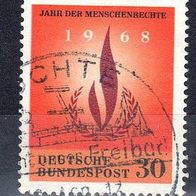 Bund 1968 Mi. 575 Menschenrechte gestempelt (2619)