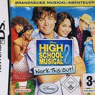 NEUES Nintendo DS * HIGH SCHOOL Musical 2 - WORK THIS O