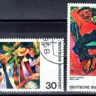 Bund 1974 Mi. 816-817 Expressionismus gestempelt (3194)