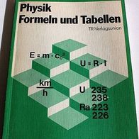 Telekolleg, Physik, Formeln und Tabellen, TR-Verlagsunion