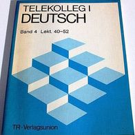 Telekolleg, Deutsch, Band 4, TR-Verlagsunion