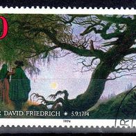 Bund 1974 Mi. 815 Caspar David Friedrich gestempelt (3193)