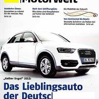 ADAC Motorwelt 2/2012: Punktehandel, Autobahnbaustellen, gelber Engel 2012