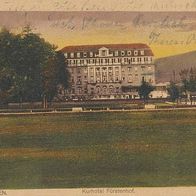 alte AK Bad Eilsen, Kurhotel Fürstenhof 1919