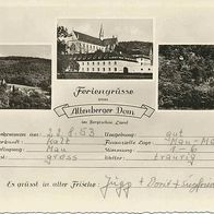 alte AK Altenberger Dom, Odenthal 1953, Märchengrund, Bergisches Land