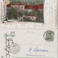 Roda Litho 1904 Hotel zum Hirsch Knick rechts im Schriftbereich