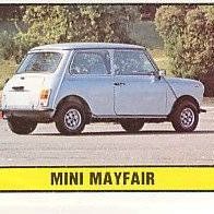 Panini Auto 2000 Mini Mayfair Bild Nr 21