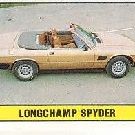 Panini Auto 2000 Longchamp Spyder Bild Nr 73