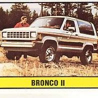 Panini Auto 2000 Bronco II Bild Nr 106