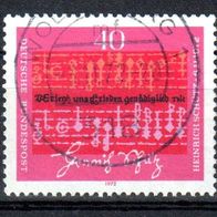 Bund 1972 Mi. 741 Heinrich Schütz gestempelt (2815)