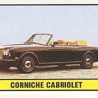 Panini Auto 2000 Corniche Cabriolet Bild Nr 202