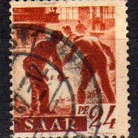 Saarland 1947, Nr. 215 gest. MW 0,50€