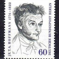 Berlin 1972 Mi. 426 * * Ernst Theodor Wilhelm (Amadeus) Hoffmann Postfrisch (1692)