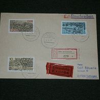 DDR, Eil-R-Brief vom Ersttag