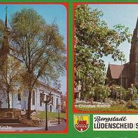 alte AK Lüdenscheid Sauerland 1985, Erlöser-Kirche, Christus-Kirche