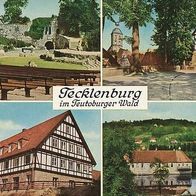 alte AK Tecklenburg, Teutoburger Wald, Leggetor, Jugendherberge, Wasserburg