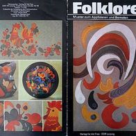 2080 Folklore Muster zum Applizieren ... A4 Verlag für die Frau