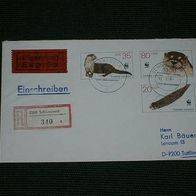 DDR, Einschreibbrief