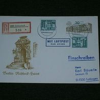 DDR, Einschreibpostkarte