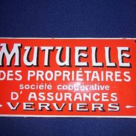 Mutuelle D´ Assurances Blechschild