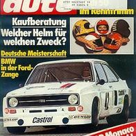 sa 675, Ford Capri, BMW 528, Porsche 917, Autobianchi, Fiat 127, Audi 50 Gr. 1,