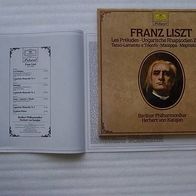 Franz Liszt. Box mit 2 Lp -s. Berliner Philharmoniker - Herbert von Karajan.