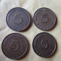 5 Pf. 1971 "D, F, G und J"