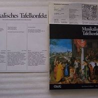 Musikalisches Tafelkonfekt. 3 LP-s Box - Ulsamer Collegium, Barock Solisten.
