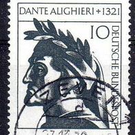 Bund 1971 Mi. 693 Dante Alighieri gestempelt (2774)
