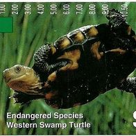 Telefonkarte/ CallingCard "Schildkröte, Western Swamp Turtle" Telecom Australien