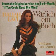 7"LAVI, Daliah · Wär´ ich ein Buch (CV RAR 1971)