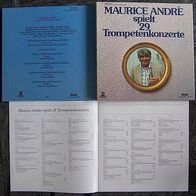 Maurice Andrè spielt 29 Trompetenkonzerte. 6 LP-s in einem Box.