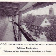 Paicos Wehrgang auf der Stadtmauer in Rothenburg o.d. Tauber Bild Nr 126