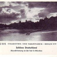 Paicos Abendstimmung an der Isar in München Bild Nr 164