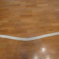 Carlo Colucci Herren Gürtel Echt Leder Cremweiß 110 cm