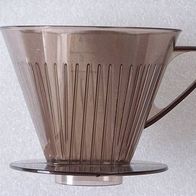 Kaffee - Filter, braunes Plexiglas