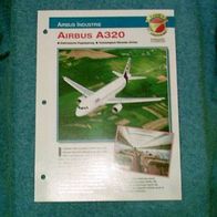 Airbus A320 (Airbus Industrie) - Infokarte über