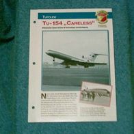 Tu-154 "Careless" (Tupolew) - Infokarte über
