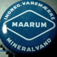 Maarum Mineralwasser Wasser Kronkorken Dänemark Denmark ALT old soda water bottle cap