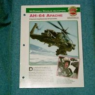 AH-64 Apache (McDonnell Douglas Helicopters) - Infokarte über