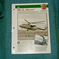 Mi-6 "Hook" (Mil) - Infokarte über