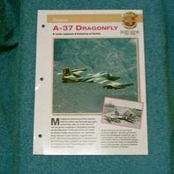 A-37 Dragonfly (Cessna) - Infokarte über