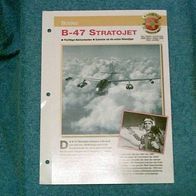 B-47 Stratojet (Boeing) - Infokarte über